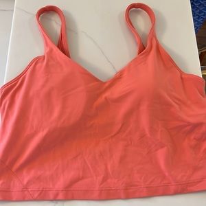 Lululemon Align Tank Coral Orange Pink 12